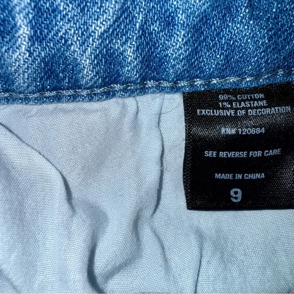 Hot Topic Jeans Frog Mushroom Embroidered Chic Y2K Women’s Sz9 Cute‎ Casual - Picture 4 of 12